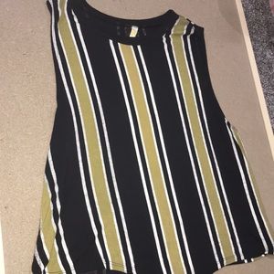 Tank top That ties into crop top